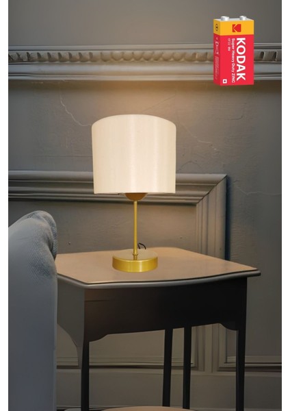 Pablo Eskitme Gold Ayak Pilli Masa Lambası 1 Adet