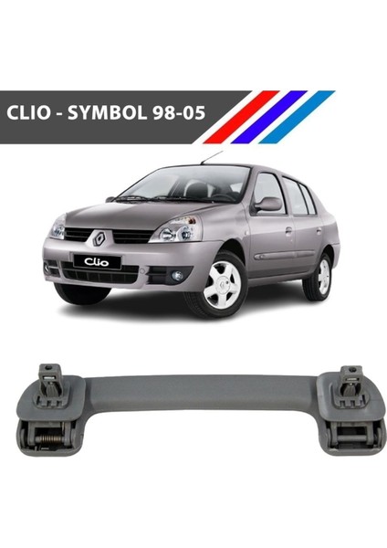 Clıo Symbol Tavan Kol Tutamağı Gri Renk 1 Adet 1998 - 2005