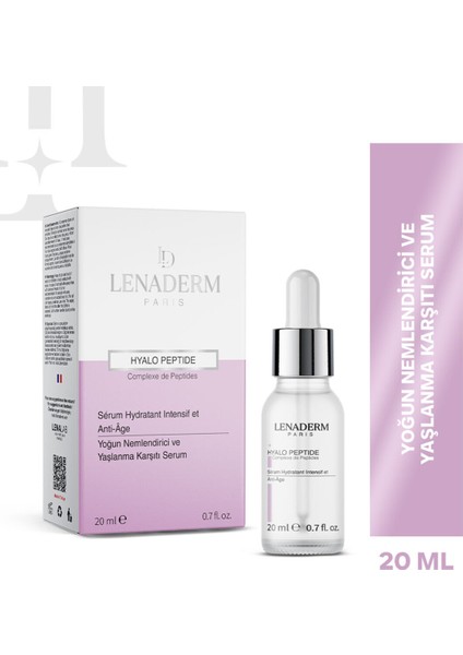 Lenaderm Hyalo Peptide Serum 20 ml