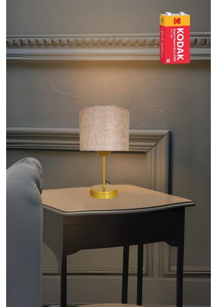 Pablo Eskitme Gold Ayak Pilli Masa Lambası 1 Adet