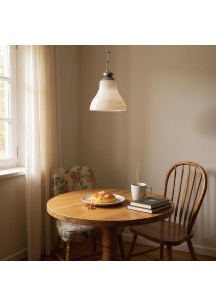 Incisim Gri Askılı Sarkıt Avize