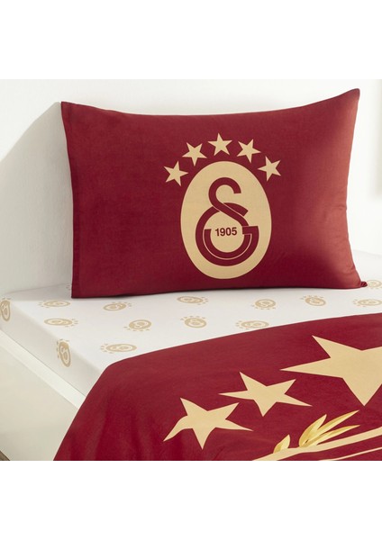Lisanslı 5.yıldız Galatasaray Nevresim Takımı 25. Şampiyonluk Yastık Kılıfı Hediyeli Tek Kişilik indirimleri