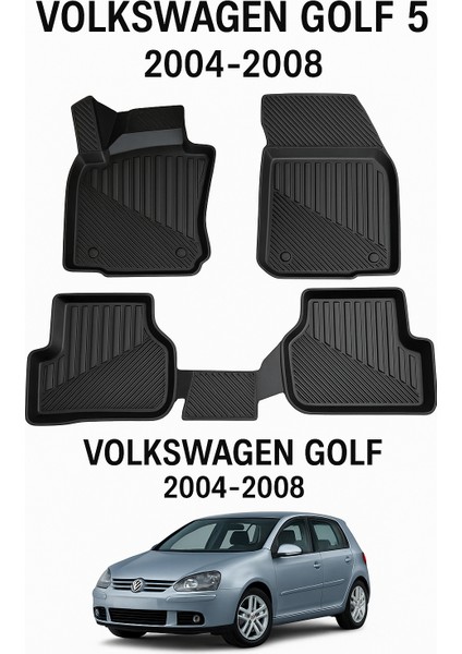 Volkswagen Golf 5 2004-2008 Uyumlu 3D Oto Paspas fiyatları