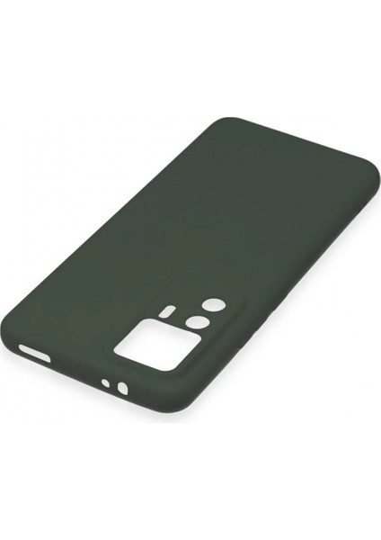 Xiaomi Mi 12T Pro Kılıf Nano Içi Kadife Silikon - Koyu Yeşil fırsatları