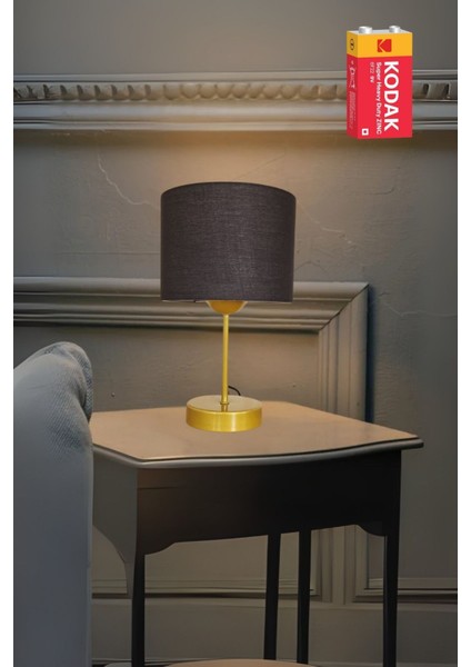 Pablo Eskitme Gold Ayak Pilli Masa Lambası 1 Adet