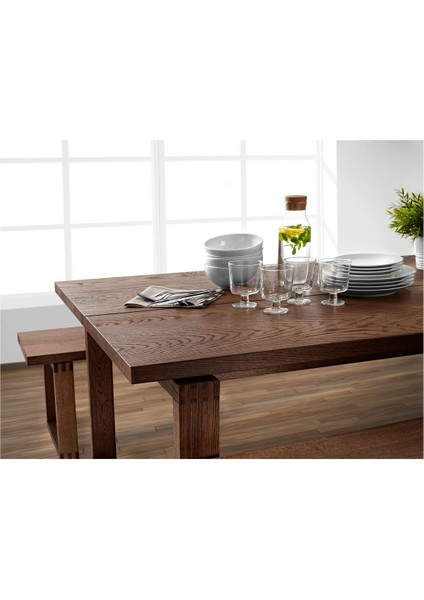 Bank, Meşe Kaplama-Kahverengi, 180 cm fiyatları