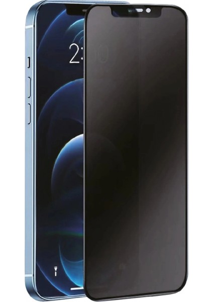 iPhone 6 3D Antistatik Hayalet Cam Ekran Koruyucu - Beyaz