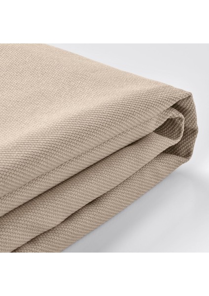 2'li Kanepe Ünitesi Kılıfı, Hallarp Bej