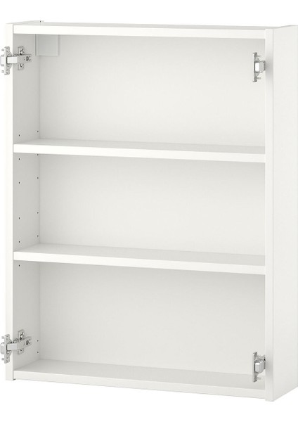 Banyo Duvar Dolabı Iskeleti, Beyaz, 60X15X75 cm