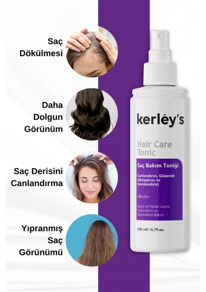 Biotin Destekli, Dökülme Karşıtı ve Saç Uzamasını Destekleyici, Güçlendirici Saç Toniği (2X200 Ml) fırsatları