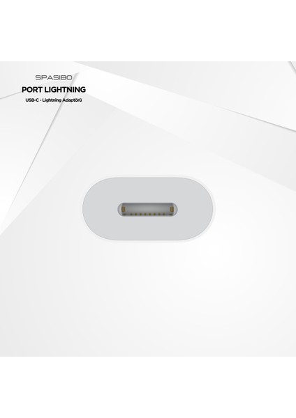 Port Lightning | Usb-C - Lightning Adaptörü, Carplay Uyumlu, Hızlı Şarj ve Veri Transferi fırsatları