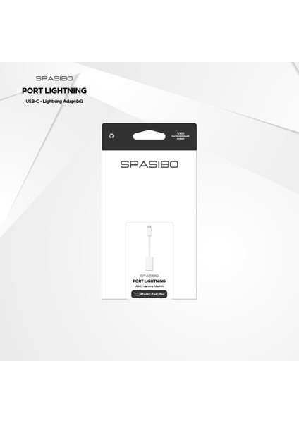 Port Lightning | Usb-C - Lightning Adaptörü, Carplay Uyumlu, Hızlı Şarj ve Veri Transferi indirimleri