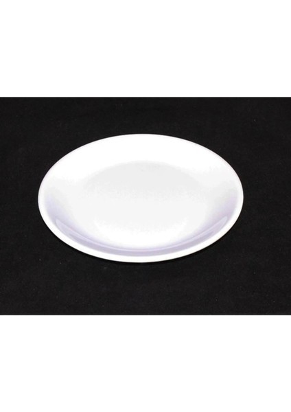 6'lı Beyaz Melamin Büyük Boy Servis Tabağı 24CM, Şık ve Dayanıklı Günlük Kullanım fiyatları