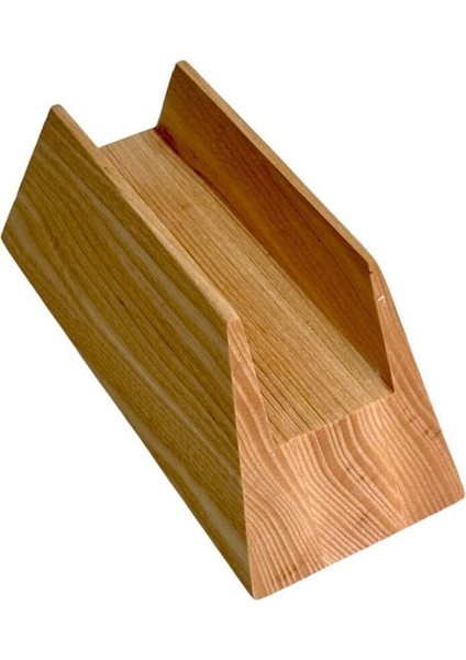 Kahverengi End Grain Kesme Tahtası ve Standı, Şık ve Dayanıklı Mutfak Gereci