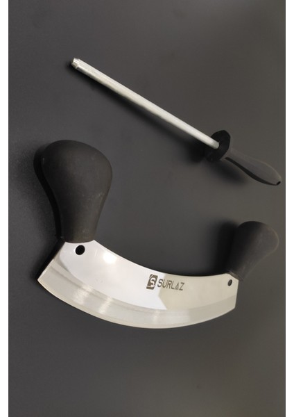 Ultra Keskin 31 cm Kıyma Bıçağı, Çift Tutma, Masat Hediyeli