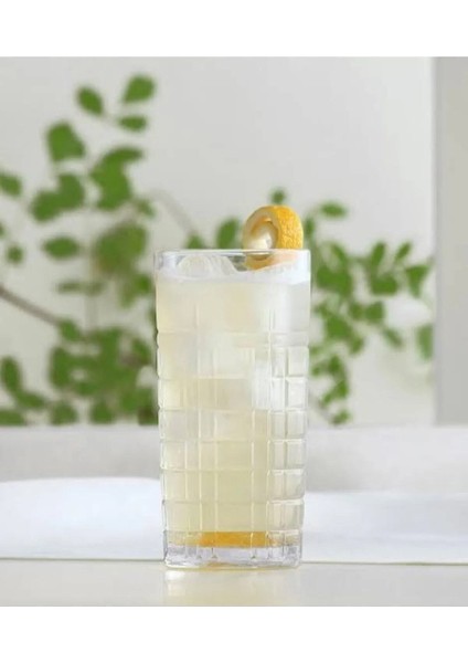 Şık ve Kaliteli Turuncu Su Bardağı Seti, 6'lı, Dayanıklı ve Modern Tasarım