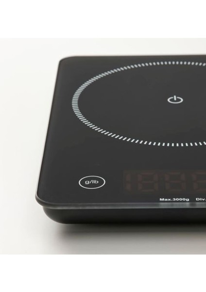 Siyah Renkli Çok Fonksiyonlu Mutfak Tartısı, Hassas Ölçüm Için Ideal