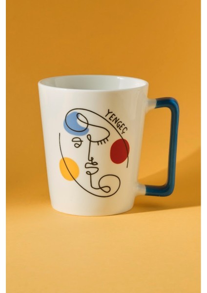 Mavi Yengeç Burcu Kupa 340 Ml, Şık ve Sevgi Dolu Tasarım