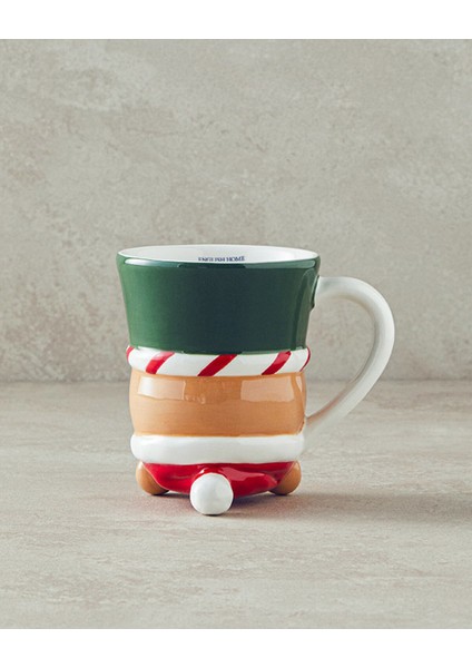 Renkli Dolomite Yılbaşı Kupa 300 Ml, Sıcak ve Neşeli Içim Keyfi fiyatları