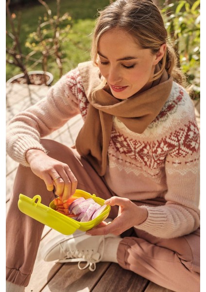 Limon Yeşil Büyük Taşıma Kabı 550 Ml, Pratik ve Şık Tasarım modelleri