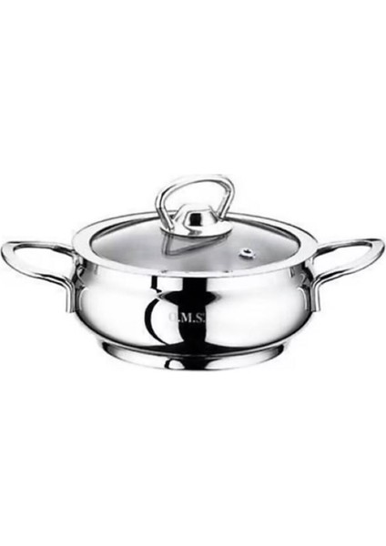 Mini Paslanmaz Çelik Tencere Seti 12X6 Cm, Şık ve Dayanıklı Mutfak Gereci fırsatları