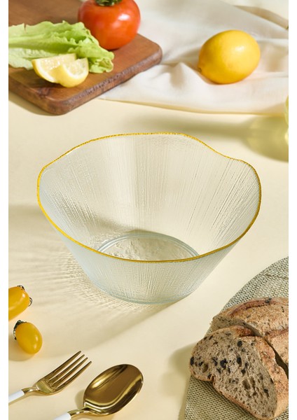 Büyük Boy Cam Salata Kasesi, 21 Cm, Şık ve Kullanışlı, Beyaz Renkli Ev ve Mutfak Için modelleri