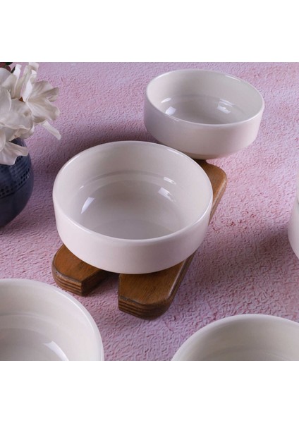 Klasik 12 cm 4'lü Kase Takımı, Krem Renk, Şık ve Kullanışlı Tasarım modelleri