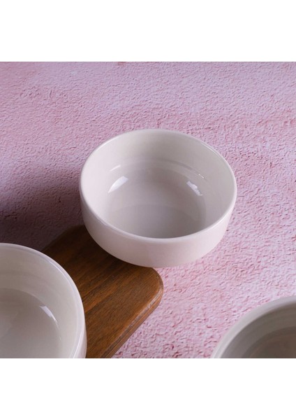 Klasik 12 cm 4'lü Kase Takımı, Krem Renk, Şık ve Kullanışlı Tasarım fırsatları