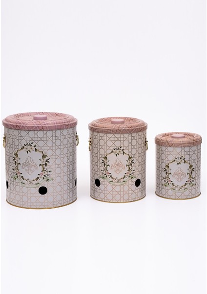 3'lü Metal Sebze Kovası Seti, Patates, Soğan, Sarımsaklık, Pratik Sepet fiyatları