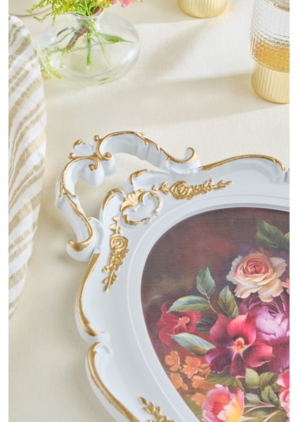 Gri Melamin Oval Tepsi 47 Cm, Şık ve Dayanıklı Mutfak Aksesuarı modelleri