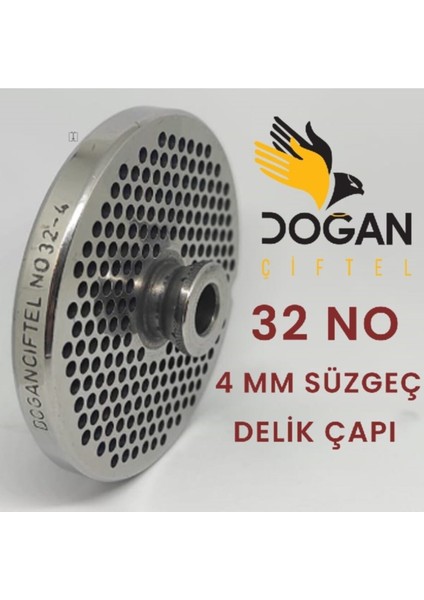 Kıyma Makinesi Aynası No:32/4 Mm, Dayanıklı Metal Yapı, Yüksek Kalite ve Güvenle Kullanılır