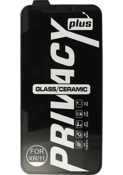 iPhone 11 34D Hayalet Izgaralı Cam modelleri