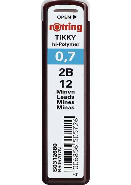 Tikky Mekanik Kurşun Kalem, Uç ve Silgi Seti, 0,7 mm Kalem modelleri
