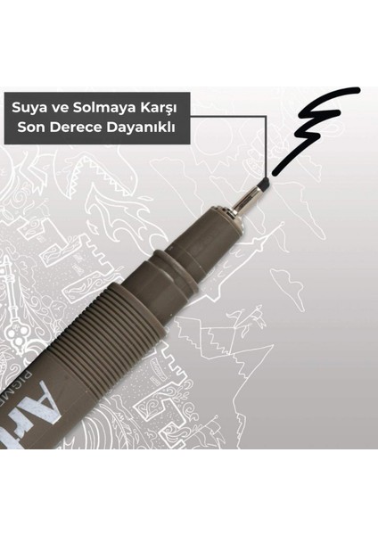 | Drawing System 232 Teknik Çizim Kalemi, 0.2 Mm, Siyah, Teknik ve Hassas Çizimler Için indirimleri