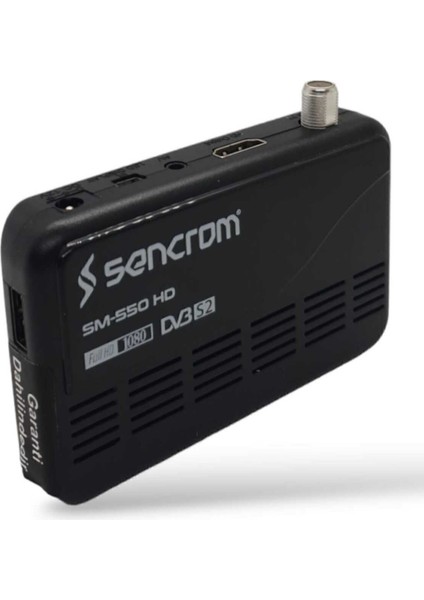 Siyah Wi-Fi Canaksız Uydu Alıcı ve Bluetooth Kumanda, Sınırsız Tv Paketi indirimleri