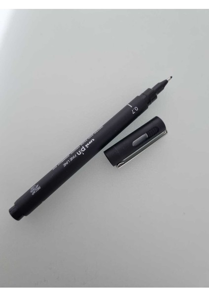 Çizim Kalemi Akrilik Uçlu Fine Line Pin 0.7 mm Siyah (1 Adet)