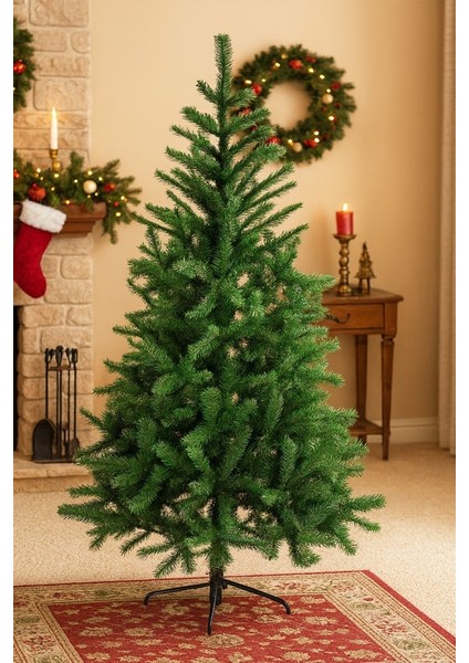 Yılbaşı Çam Ağacı 150 cm 330 Dal Metal Ayaklı