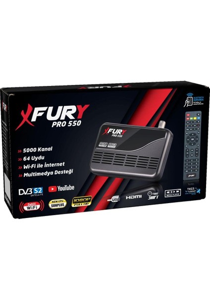 Full Hd, Wi-Fi, Sınırsız, Sinema Paketli, Tak Çalıştır Uydu Alıcısı Siyah indirimleri