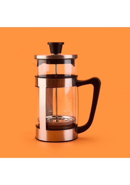 French Press - Şeffaf / Gri - 1 Lt