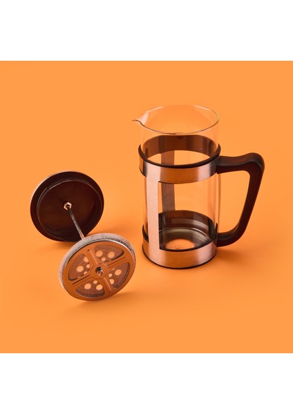 French Press - Şeffaf / Gri - 1 Lt fırsatları