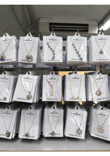 Gümüş Hayalet Kolye modelleri