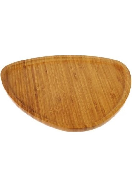 Un 387 Bamboo Tepsı Ucgen Buyuk