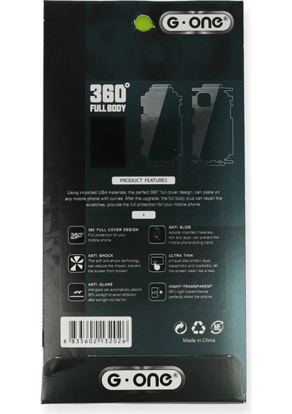 iPhone 15 360 Mat Full Body Arka Koruyucu fiyatları