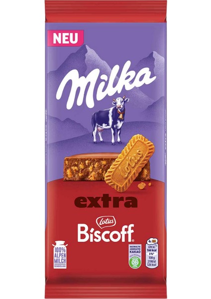 Extra Lotus Biscoff Chocolate 190G