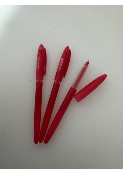 Roller Kalem Signo Gelstick Jel Bilye Uç 0.7 mm Kırmızı (3 Adet)