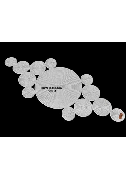 Hasır Dekoratif Runner Dekoratif Örtü Masa Örtüsü Düzenleyici 82x30 fiyatları