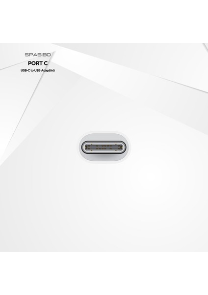 Port C | Usb-C - USB Adaptörü ile Hızlı Bağlantı, Veri Aktarımı ve Şarj Desteği fiyatları