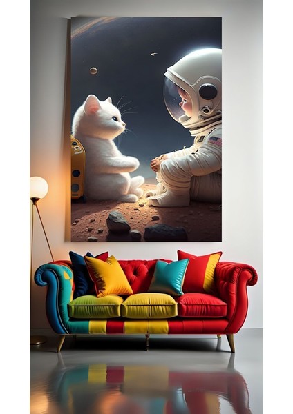 Çocuk Odası Tasarımları V14 Ev Duvar Salon Güzellik Salonu Ofis Dükkan Dekarasyon Kanvas Tablo