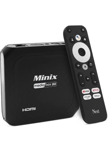 Yüksek Performanslı 5g Android Tv Kutusu, 2gb Ram, 32GB Hafıza, Siyah Renk