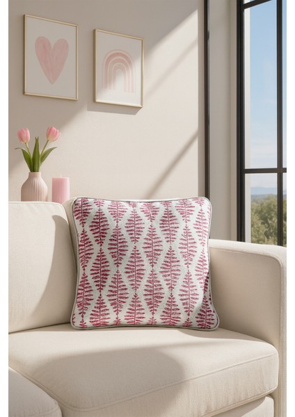 Jakar Kırlent Kılıfı Pudra V1 40X40